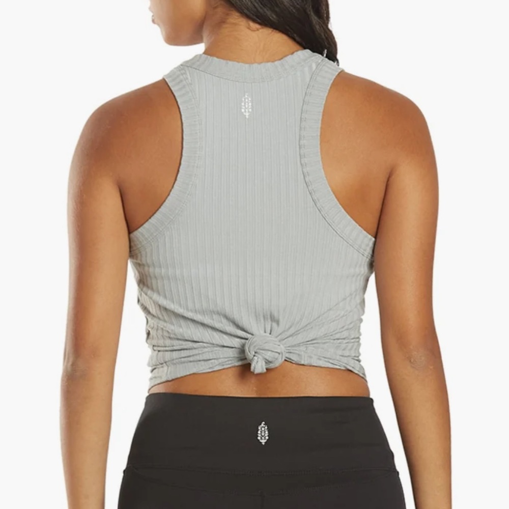 free people movement Women's Gray Tank Top NWT Sz Large